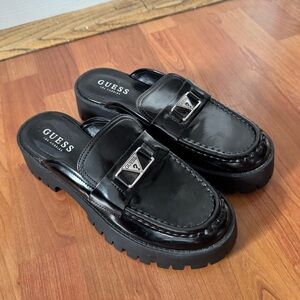 GUESS Women’s Black Loafers